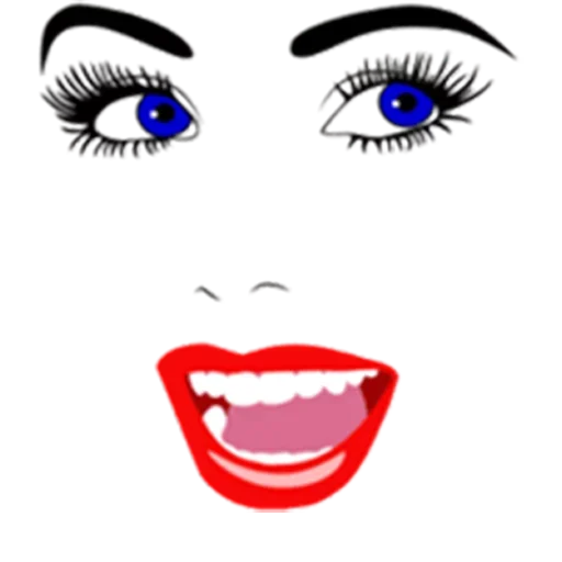 😣 Стикер «Ladies Faces» для Telegram
