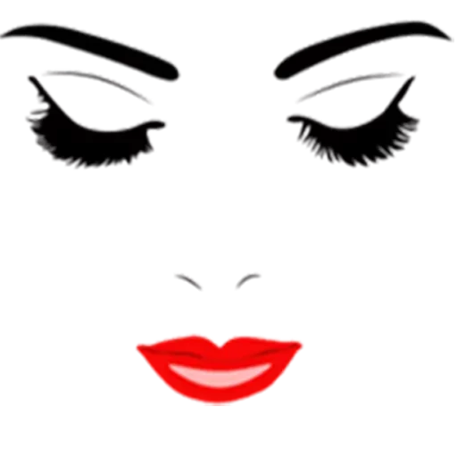 😘 Стикер «Ladies Faces» для Telegram