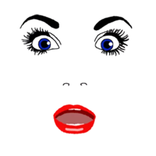 ☹️ Стикер «Ladies Faces» для Telegram