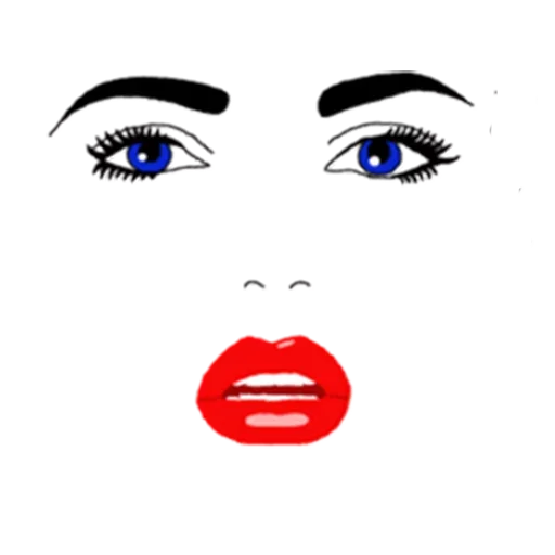 ☹️ Стикер «Ladies Faces» для Telegram