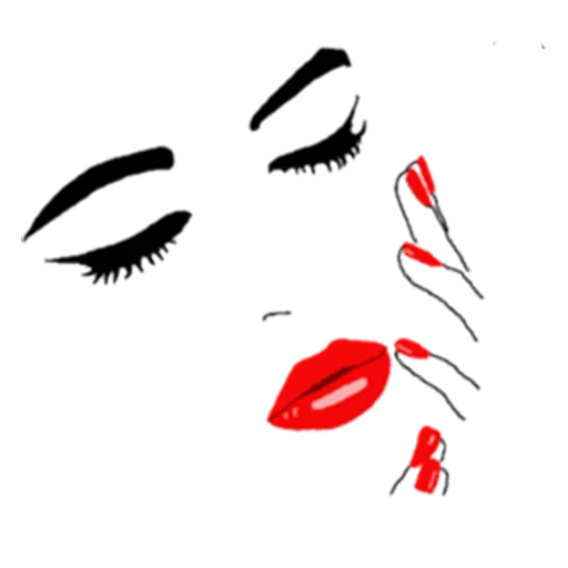 ☹️ Стикер «Ladies Faces» для Telegram