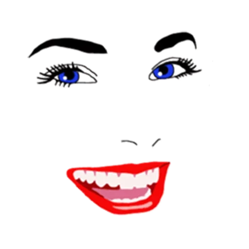 😶 Стикер «Ladies Faces» для Telegram
