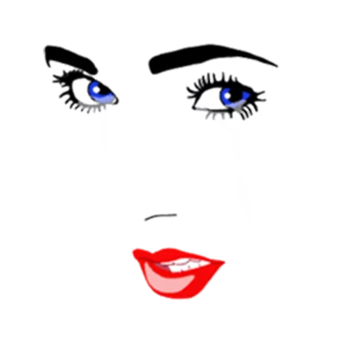 🙁 Стикер «Ladies Faces» для Telegram