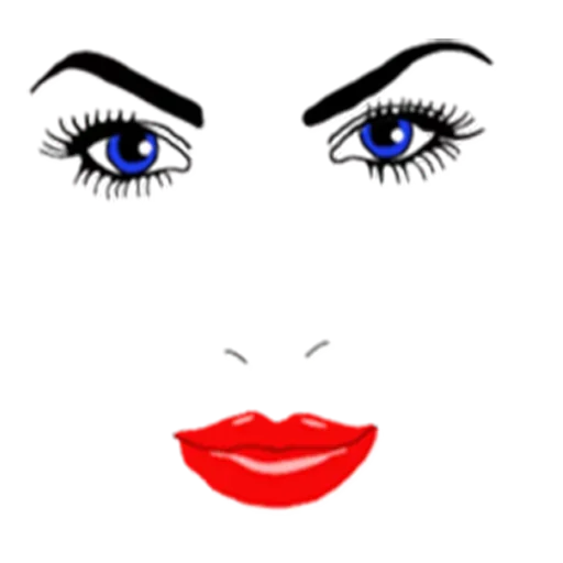 😣 Стикер «Ladies Faces» для Telegram