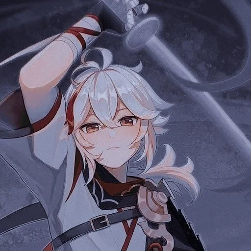 🍃 Стикер «Kaedehara Kazuha» для Telegram
