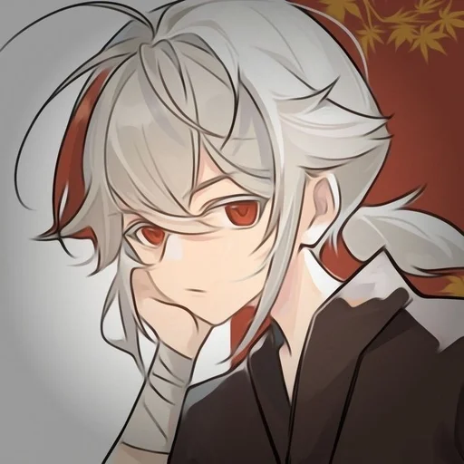 🍃 Стикер «Kaedehara Kazuha» для Telegram