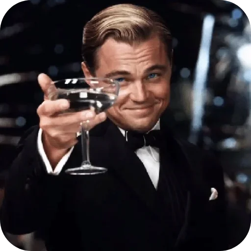 🥂 Стикер «Ладно» для Telegram