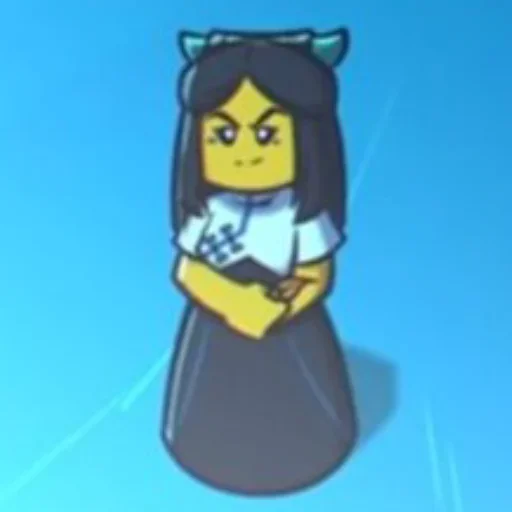 🧊 Стикер «Lady Bone Demon - Monkie Kid» для Telegram