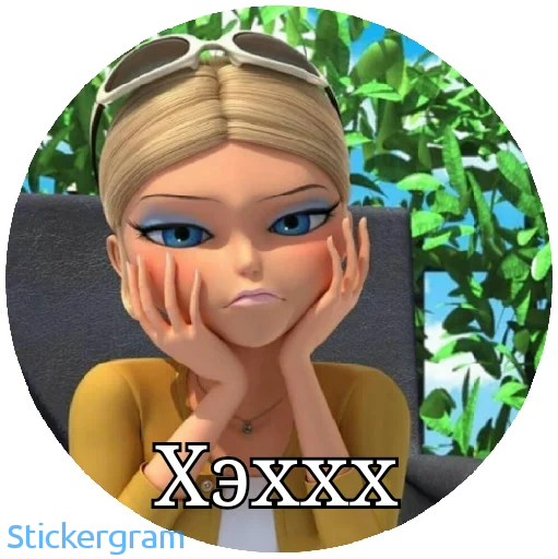 😐 Стикер «Lady bug Cat noir» для Telegram