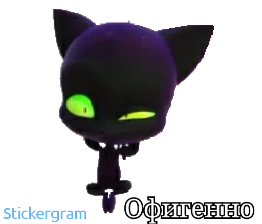 😁 Стикер «Lady bug Cat noir» для Telegram