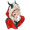 🤦‍♀️ Эмодзи «lady krampus» для Telegram