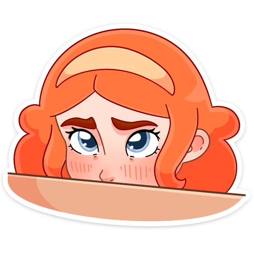 🥺 Стикер «Леди Ольга» для Telegram