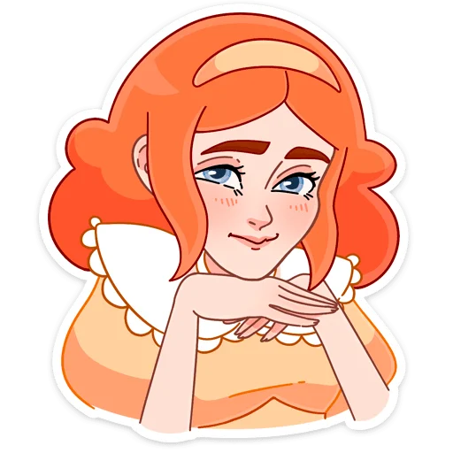 Стикерпак Леди Ольга для Telegram