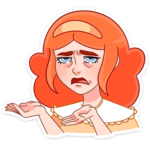 ❓ Стикер «Леди Ольга» для Telegram