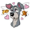😵 Эмодзи «Lady and the Tramp» для Telegram