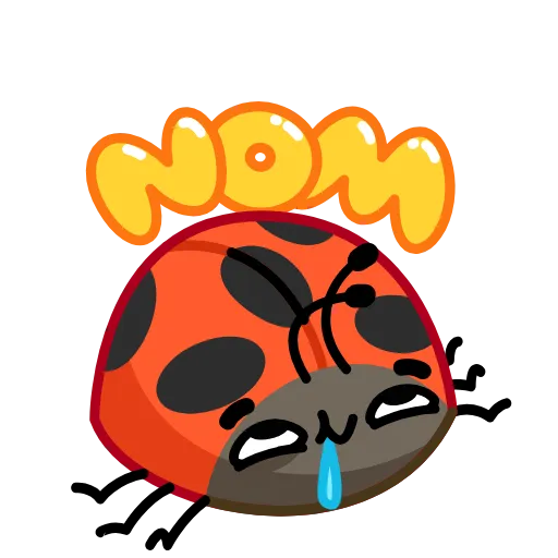 🍔 Стикер «Ladyboo» для Telegram