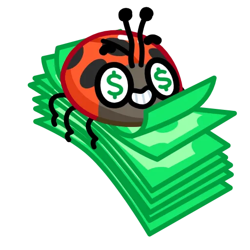 🤑 Стикер «Ladyboo» для Telegram