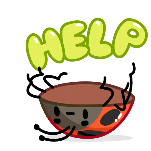 🤕 Стикер «Ladyboo» для Telegram