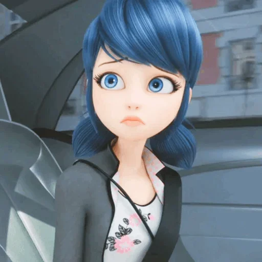 🙁 Стикер «Marinette and Adrien created» для Telegram