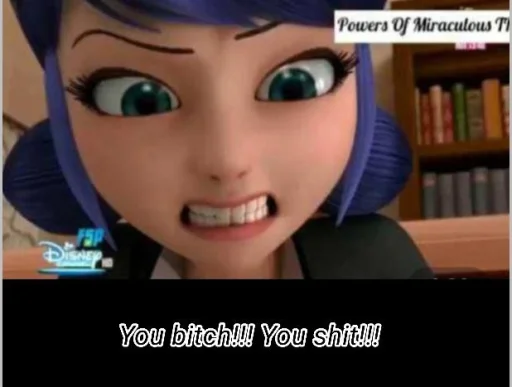 🤬 Стикер «Marinette and Adrien created» для Telegram