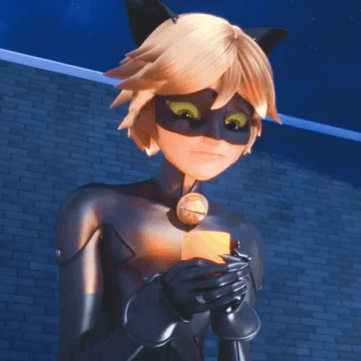 🕯 Стикер «Marinette and Adrien created» для Telegram