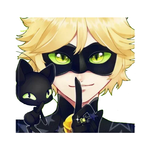 👆 Стикер «Marinette and Adrien created» для Telegram