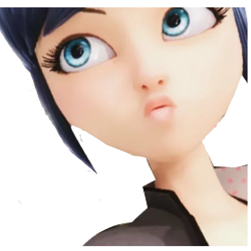 😗 Стикер «Marinette and Adrien created» для Telegram