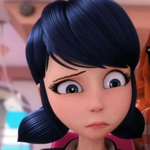 🤨 Стикер «Marinette and Adrien created» для Telegram