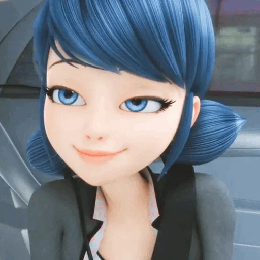 😏 Стикер «Marinette and Adrien created» для Telegram