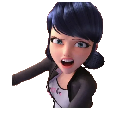 🤬 Стикер «Marinette and Adrien created» для Telegram