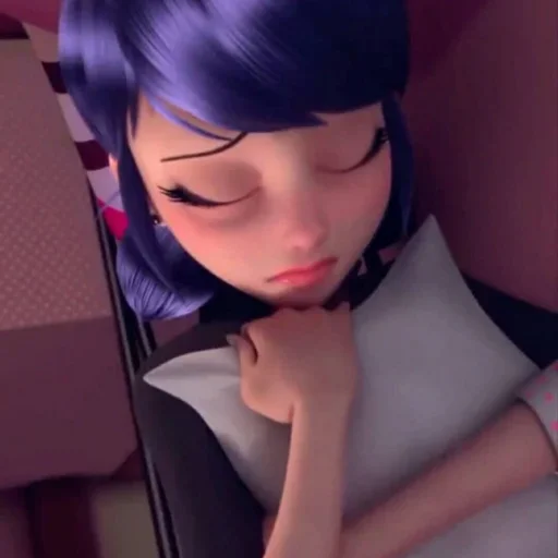 😔 Стикер «Marinette and Adrien created» для Telegram