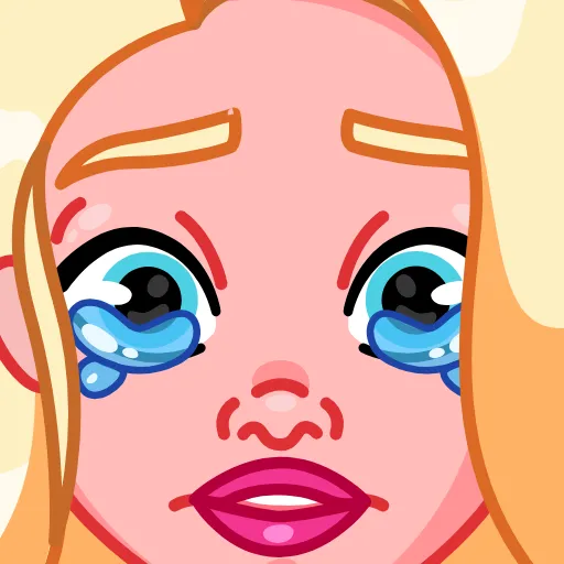 😭 Стикер «Lady Cat» для Telegram