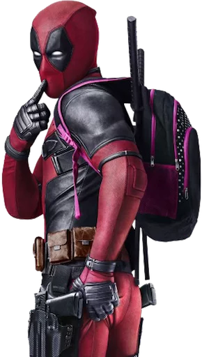 😏 Стикер «deadpoolftlady» для Telegram