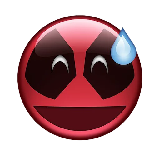 😅 Стикер «deadpoolftlady» для Telegram