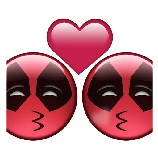 ❤ Стикер «deadpoolftlady» для Telegram