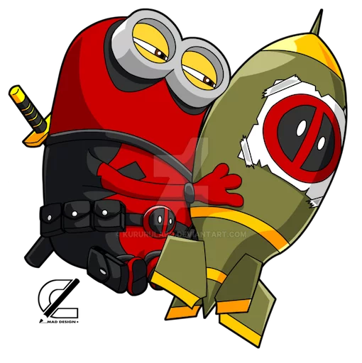 👻 Стикер «deadpoolftlady» для Telegram