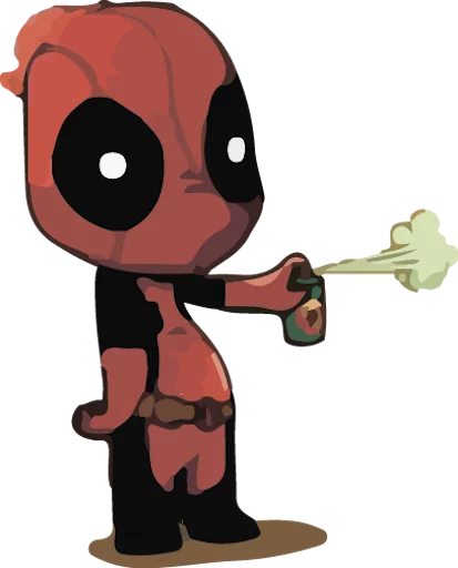 😕 Стикер «deadpoolftlady» для Telegram