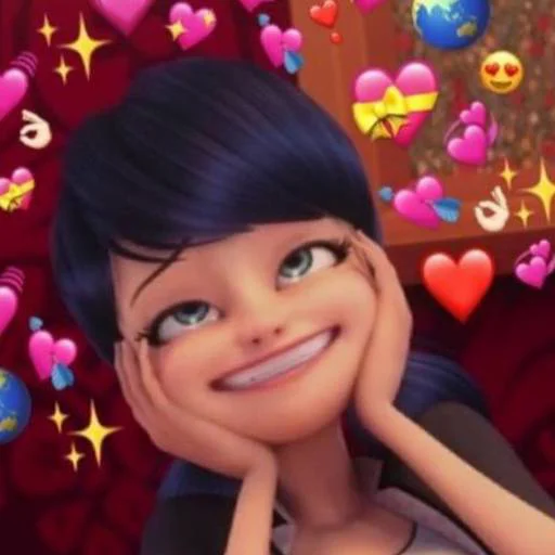🥰 Стикер «ЛедиХряк» для Telegram