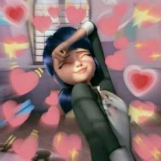 🥰 Стикер «ЛедиХряк» для Telegram
