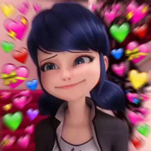 🥰 Стикер «ЛедиХряк» для Telegram