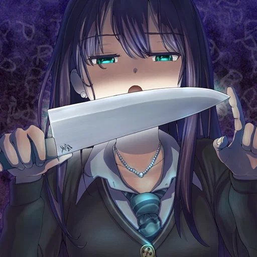🔪 Стикер «Lady Lilith 2» для Telegram