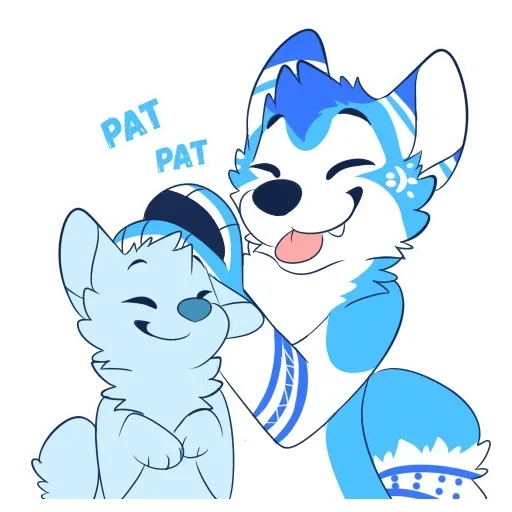 Стикерпак Awooooo для Telegram