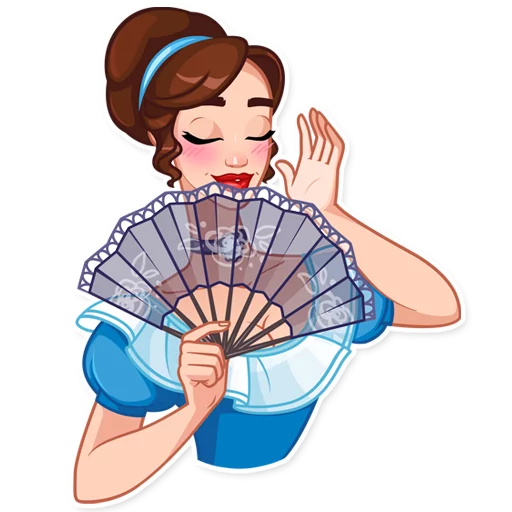 ☺️ Стикер «Lady Marie» для Telegram