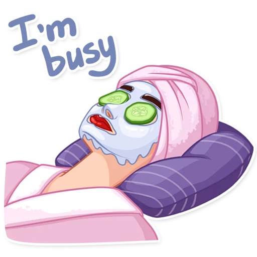 💆‍♀️ Стикер «Lady Marie» для Telegram