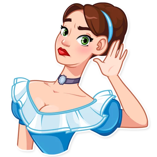 🤨 Стикер «Lady Marie» для Telegram