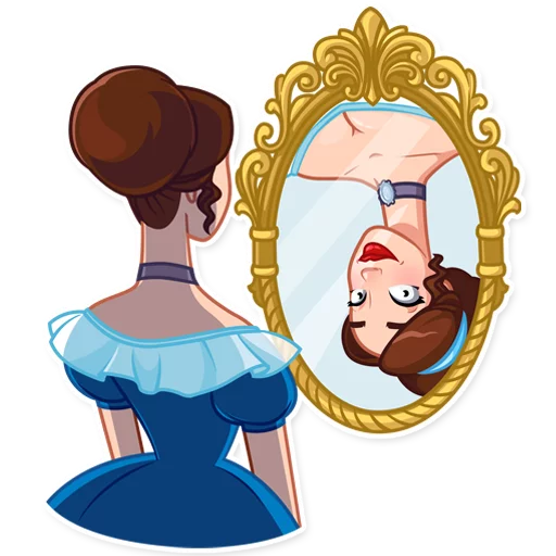 🙃 Стикер «Lady Marie» для Telegram