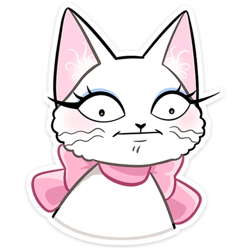🐱 Стикер «Леди Безе» для Telegram