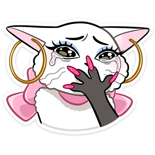🫢 Стикер «Леди Безе» для Telegram