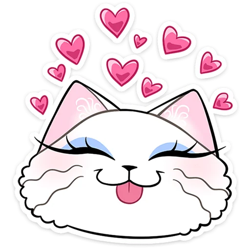 🐱 Стикер «Леди Безе» для Telegram