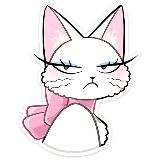 🐱 Стикер «Леди Безе» для Telegram